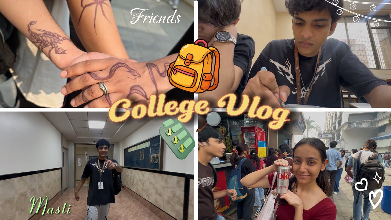 Daily college Masti 😁￼￼ | College vlog |