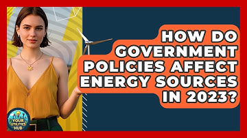 How Do Government Policies Affect Energy Sources in 2023? - Your Utilities Hub