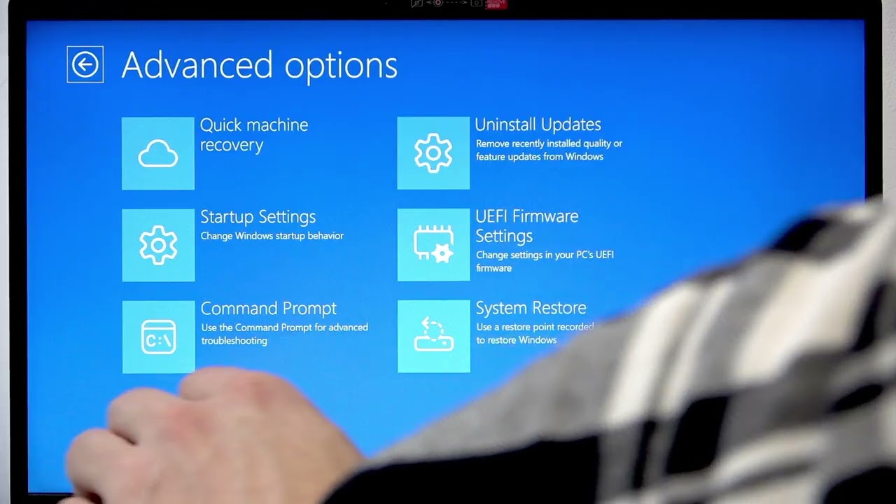 LENOVO V15 – How to Enter Recovery Mode - YouTube