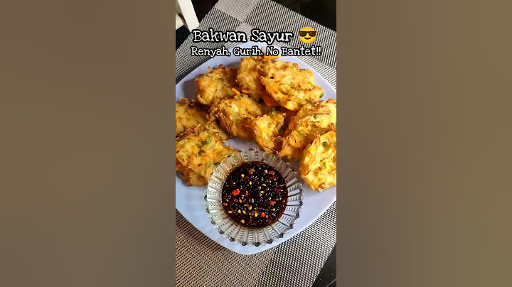 BAKWAN SAYUR RENYAH GURIH NO BANTET - BALA BALA ENAK #short #bakwansayur #balabala #oteote #gorengan