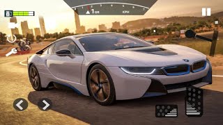 Crazy Car Driving & City Stunts: i8 - Car Simulator Game - Android GamePlay screenshot 5