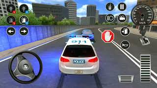 Police Car Game Simulation - Polis arabası - araba oyunları ışıklı polis arabası screenshot 3