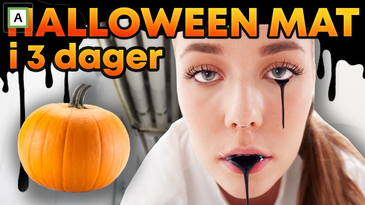 Spiser KUN Halloween-mat i Tre Dager!