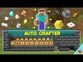 Auto crafting machine for any item recipe in minecraft 121