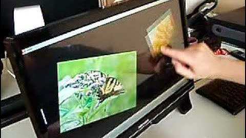 First Quick Adobe AIR Multitouch Test at 314 Technologies