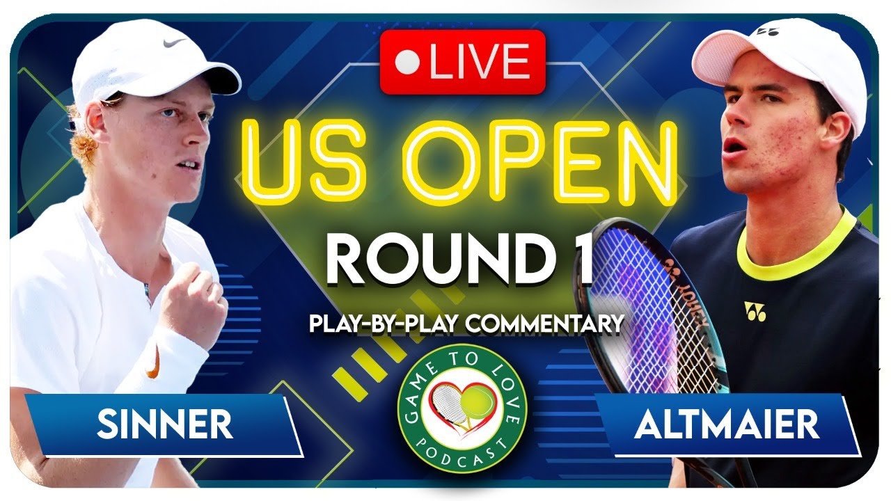 SINNER vs ALTMAIER US Open 2022 LIVE Tennis Play-By-Play Stream