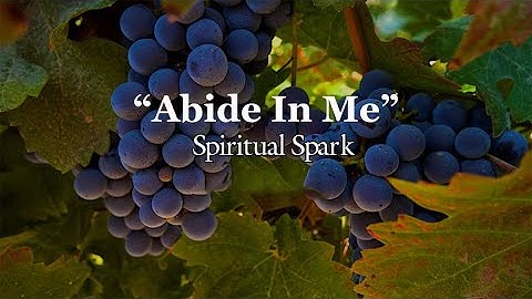 *"If you abide in my word, you are truly my disciples.* Spiritual Spark 🔥 March 29, 2023.