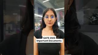 GATE 2026: Documents Required & Application Status #gate2026application