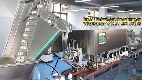 Capsule Counting and Bottling Machine Tablet Counting and Bottling Line