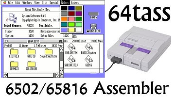 Is 64tass the Best Assembler for 6502 & 65816 Programming? (RetCom87 Retro Computing Project)