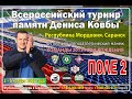 Всероссийский турнир памяти Дениса Ковбы. Команды 2013 г.р.  ПОЛЕ 2