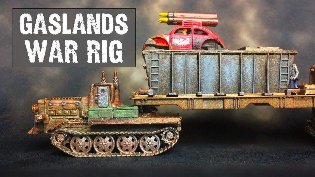 GASLANDS War Rig Kitbash - YouTube