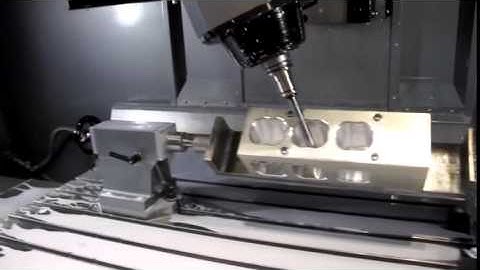 Hurco VMX60SWi 5 Axis Machining Center Video