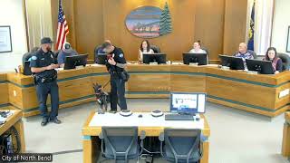 North Bend Police Welcome K-9 Athena to Narcotics Detection Team