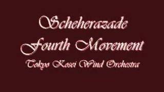 Scheherazade Fourth Movement. Tokyo Kosei Wind Orchestra.