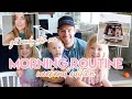 Morning Routine Weekend Edition! Get Ready With Me | Mom of 3 | Kendra Atkins