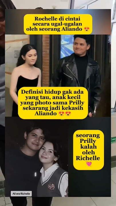 Anak kecil itu sekarang kekasih Aliando Syarif #aliandosyarif #prillylatuconsina #richelle #shorts
