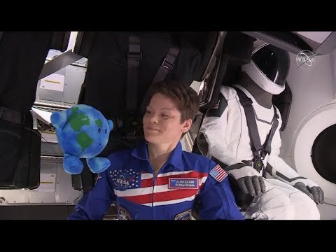 LIVE: SpaceX Crew Dragon spacecraft arrives at the ISS with Ripley the mannequin!