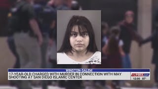 Teenager girl from Winston-Salem charged with murder in San Diego mosque shooting