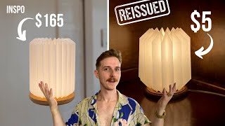 Chic DIY Origami Paper Table Lamp | REISSUED