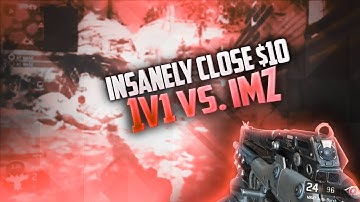 Insanely Close 1v1 $10 Hardpoint Match vs Imz! (Black Ops 3)