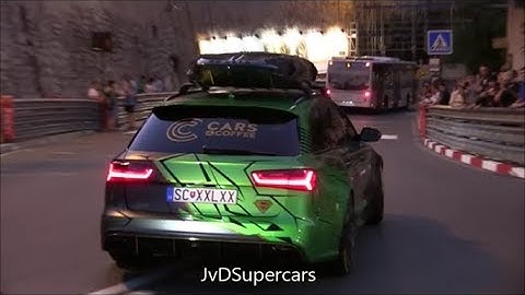 Audi RS6 C7 w/ Akrapovic Exhaust in Monaco! Accelerations & Sound!