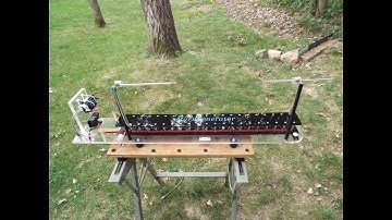 Marx Generator Operation Without Lights (300,000 volts)