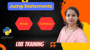 Jump Statements (break and continue) | Loops in Python | CBSE Class - XI (Computer Science )