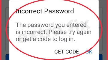 Facebook Fix Incorrect Password The Password you entered is incorrect. Please try again Problem
