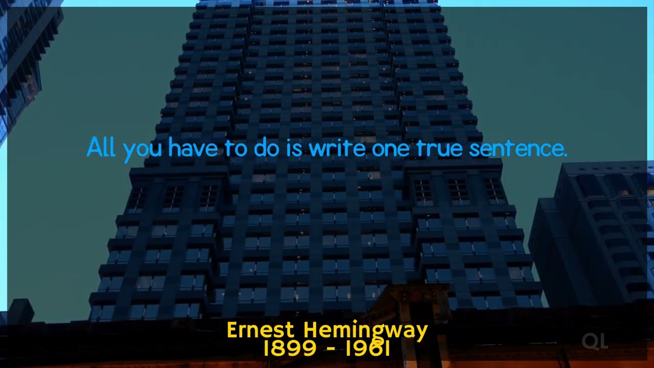 The Wisdom of Ernest Hemingway: Inspirational Quotes for Writing and Life