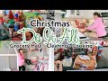 CHRISTMAS Do It All | Christmas Cleaning Motivation | Walmart Grocery Haul | Sam