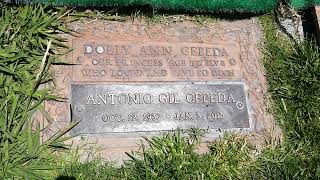 Dolores Ann Dolly Cepeda Grave Hillside Strangler Murder Victim Forest Lawn Cypress OC CA USA 2021