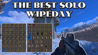 The Best Solo Wipeday - Rust Console