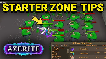 Starter Zone Guide On This Massive New RSPS! Just Released - Azerite RSPS