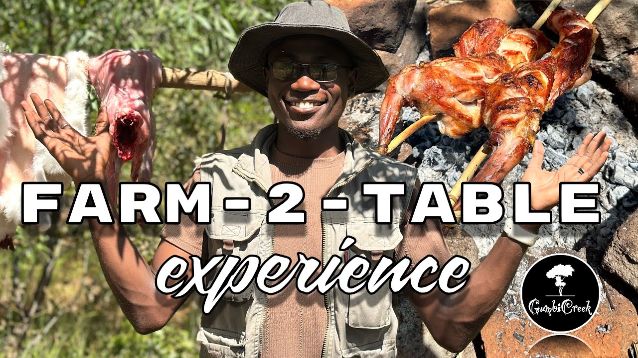 How To Butcher & Braai Rabbit [Farm2table Vlog] - YouTube