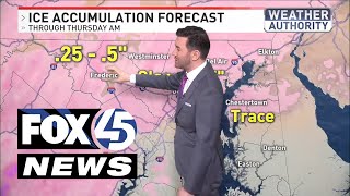 WEATHER ALERT - ICE | Sleet & freezing rain expected to bring travel impacts