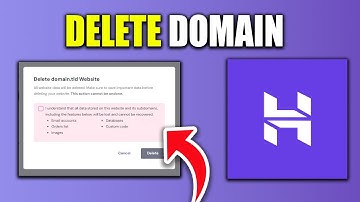How To Delete Domain On Hostinger - Best Method