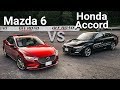 Mazda 6 VS Honda Accord - Frente a frente