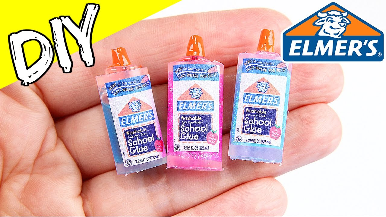 DIY Miniature Elmer's Glue [REALLY WORKS] 