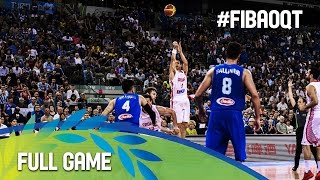 Croatia v Italy - Final - Full Game - 2016 FIBA Olympic Qualifying Tournament