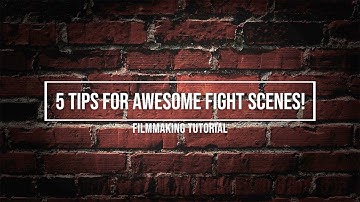 5 TIPS for FIGHT SCENES (taught by stuntman)