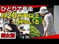 【厚生年金】月20万円以上の人は何%いる?