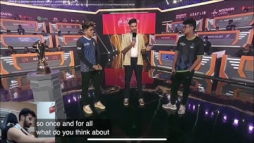 @goblinbgmi SAVAGE REPLY TO JONATHAN🔥🔥@JONATHANGAMINGYT snax reaction