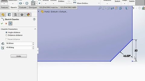 SolidWorks Tutorial 5 - Ellipse - Parabola - Fillets & Chamfers