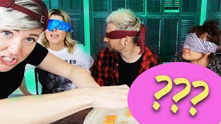 Vegan Meat & Cheese Taste Test! (ft. Ricky Dillon, Grace, & Mamrie) || Hannah Hart