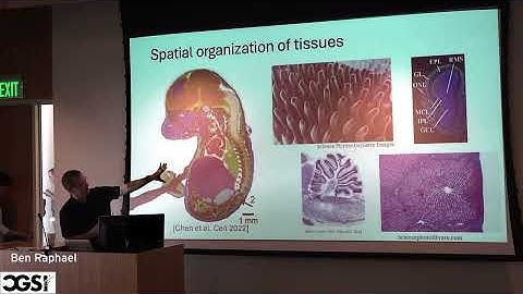Ben Raphael | Computational methods to identify spatial domains ... | CGSI 2024