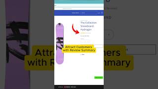 Attract Customers with Review Summary