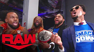 The New Day and The Street Profits swap titles: Raw, Oct. 12, 2020