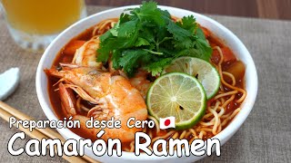 Camarón Ramen Casero, Preparación desde Cero | Cocina Japonesa Con Yuta