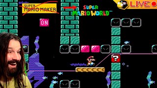 SMW Romhack Made by Mario Maker Creators!! / We Like It Here(part 3)